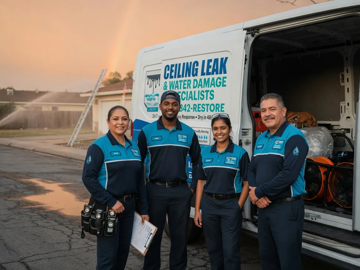 Ceiling Leak Cleanup company in Hills, IA